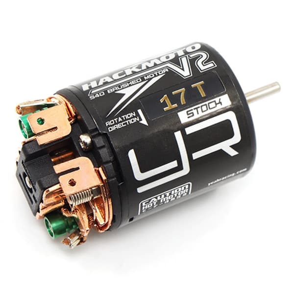 Yeah Racing Hackmoto V2 17T 540 borstad motor