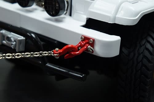 Yeah Racing Heavy Duty Shackle Red