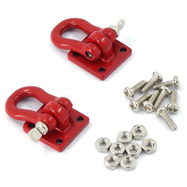 Yeah Racing Heavy Duty Shackle Red