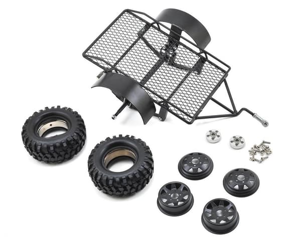 Yeah Racing Hitch Mount Trailer för crawler 0405