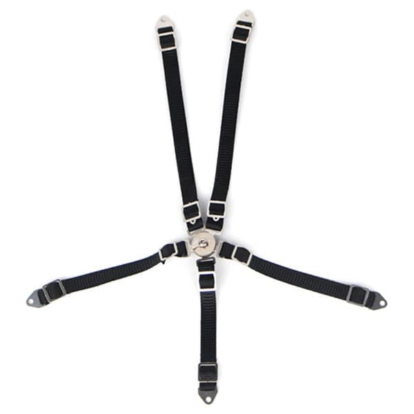 Yeah Racing Scale Accessory Safety Belt Black