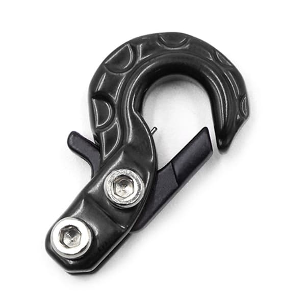 Yeah Racing Spring Loaded Metal Hook Black