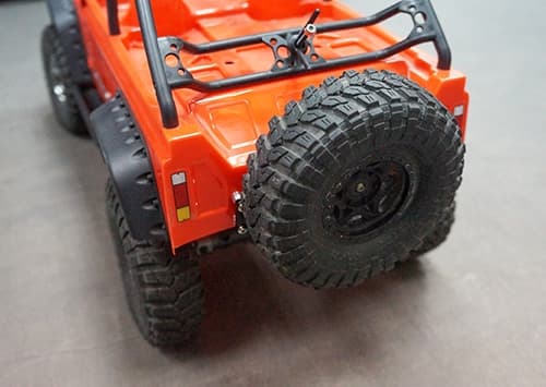Yeah Racing Steel Spare Tire Carrier for SCX10