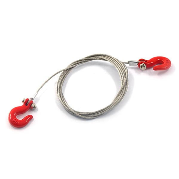 Yeah Racing Steel Wire Rope With Hook