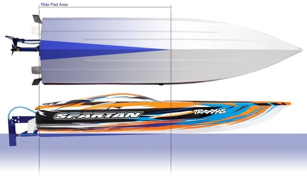 Traxxas Spartansk TSM 2.4 GHz Orange