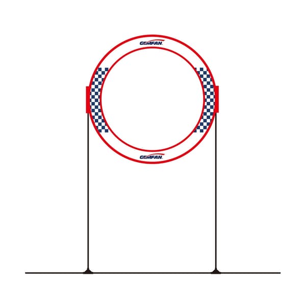 Gemfan Portcirkel 78cm med stativ