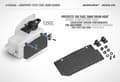 Miniatyrbilde 2 av 2: XR-358660 Graphite 125cc Fuel Tank Guard