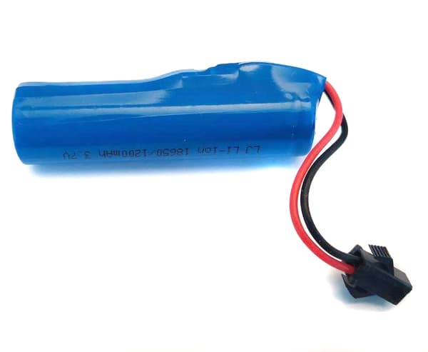 HB Li-ion 18650 1200mAh 3.7V m. Molex