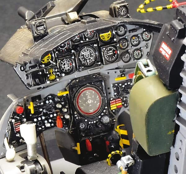 ITALERI 1:12 - F-104G Cockpit
