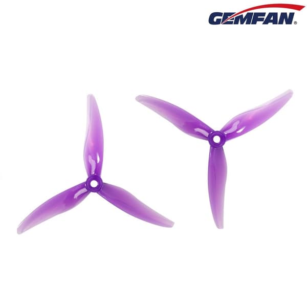 Gemfan Hurricane 3 Blade 51477 Purple