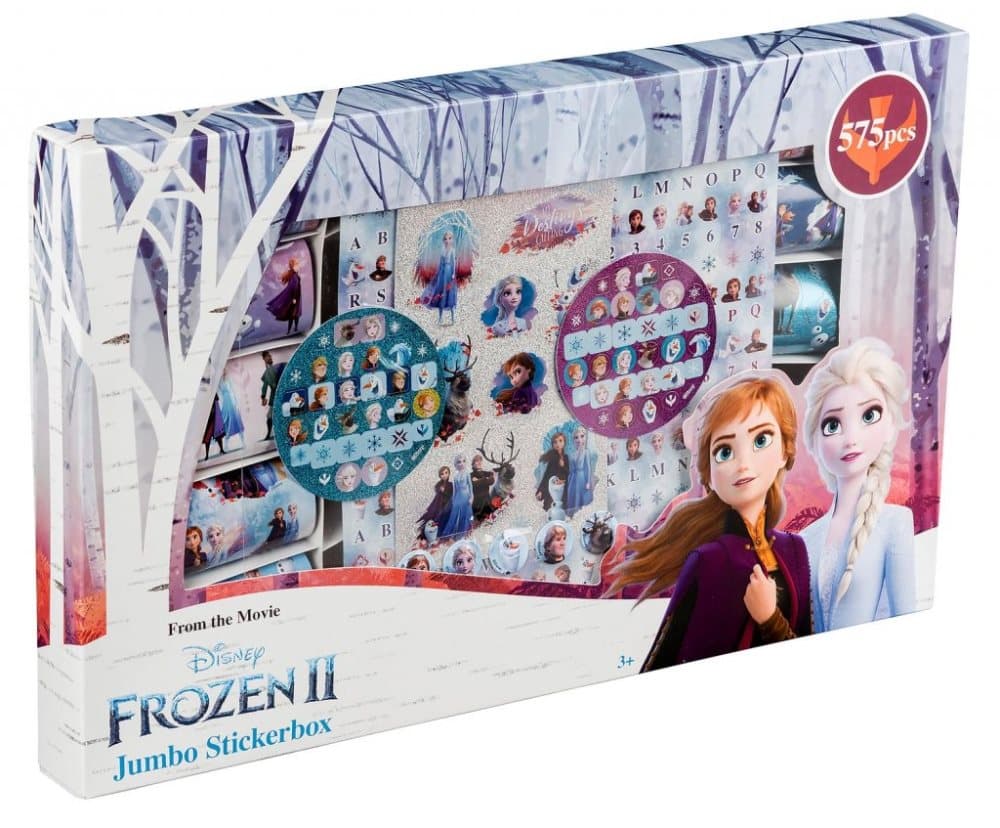 VN Disney Frost Frozen Jumbo Stickerbox 575pcs 40x25cm