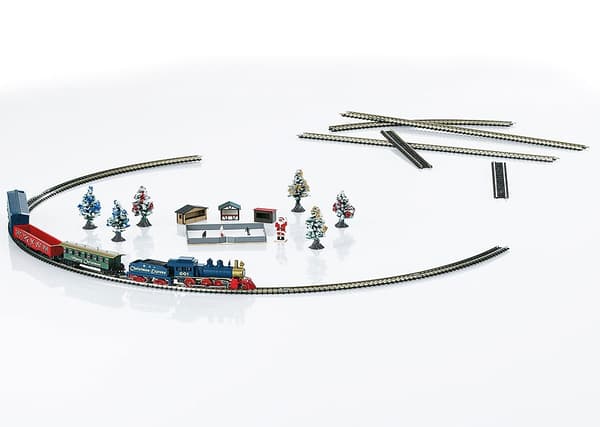 Märklin Start Sæt - Damplokomotiv med julemotiv
