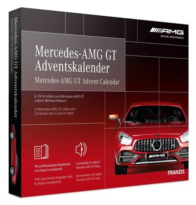 Franzis Mercedes AMG GT adventskalender