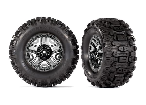 TRX-9072 Tires & Wheels Sledgehammer Hoss 2.8 (2)