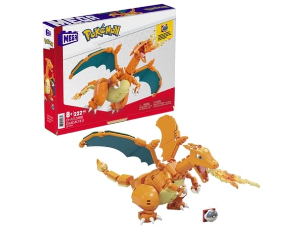 MEGA Pokémon GWY77, Rakennuspakkaus, 8 vuosi/vuosia, Muovi, 222 kpl, 310 g