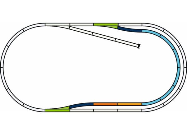 PIKO Skinnesæt A - Alternativt spor C