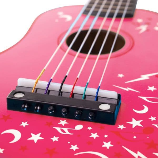 Rosa gitarr