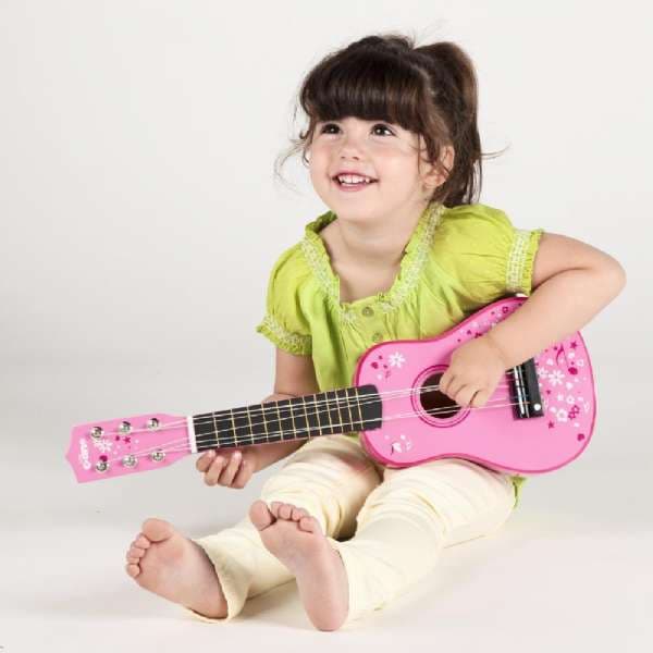 Rosa gitarr