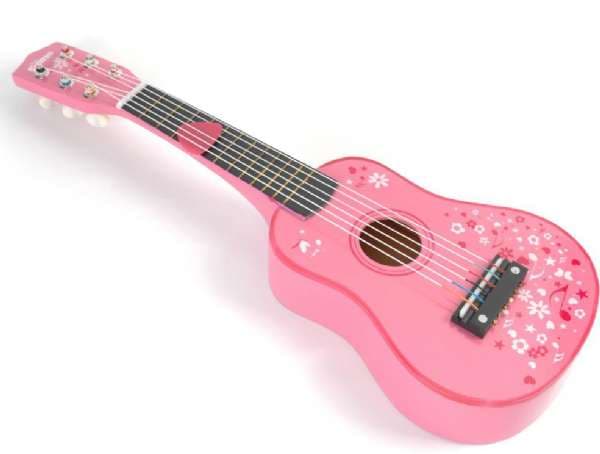 Rosa gitarr