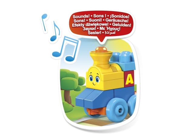 Mega Bloks ABC Musical Train