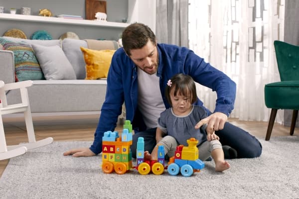 Mega Bloks ABC Musical Train