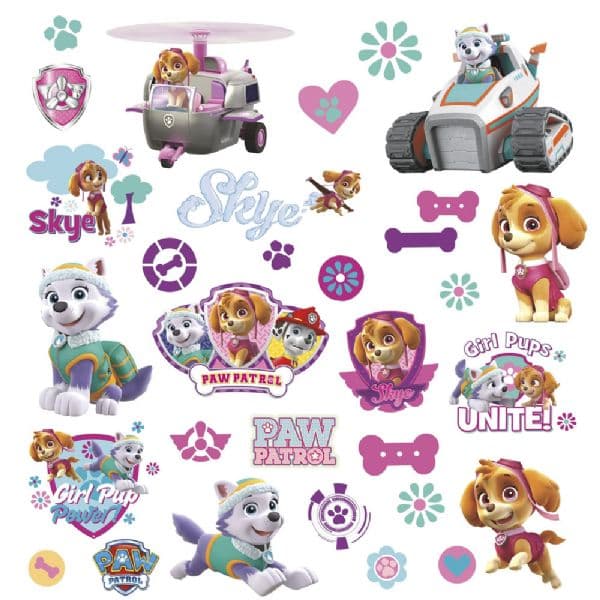 Paw Patrol Girls Väggdekaler