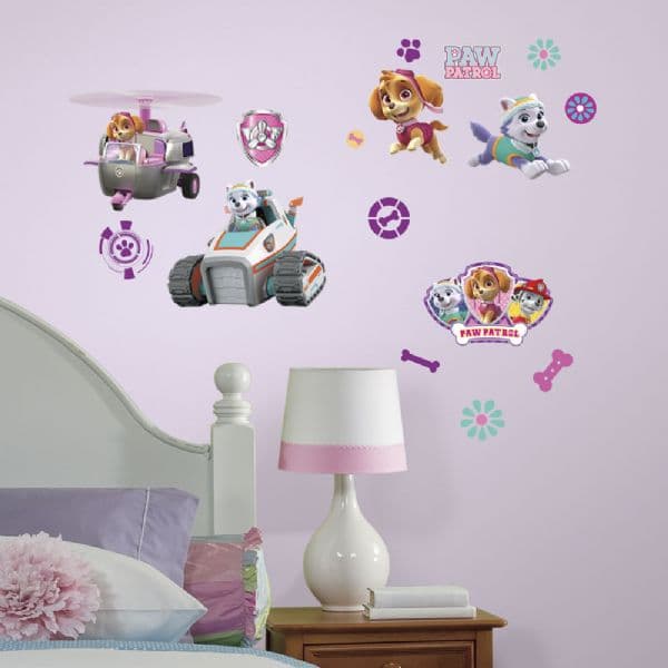 Paw Patrol Girls Väggdekaler