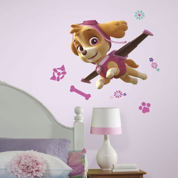 Paw Patrol Flying Sky väggdekaler