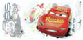 Miniatyrbild 2 av 3: Lightning McQueen väggdekaler