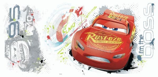 Lightning McQueen väggdekaler