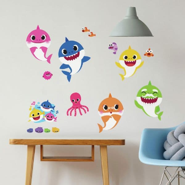 Baby Shark Väggdekaler