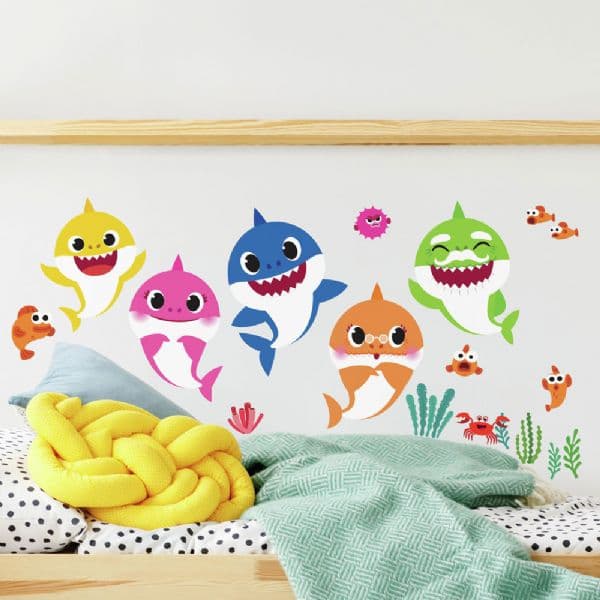 Baby Shark Väggdekaler