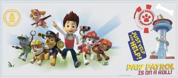 Paw Patrol Giant väggdekaler