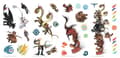 Miniatyrbild 3 av 3: Hur du tränar dina Dragon Wall Stickers