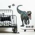 Miniatyrbild 1 av 3: Jurassic World blå väggdekaler
