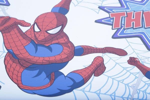 Spider-Man actionbakgrund