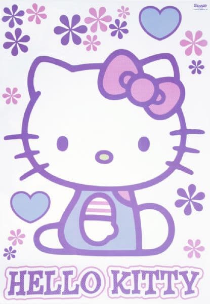 Hello Kitty väggdekaler