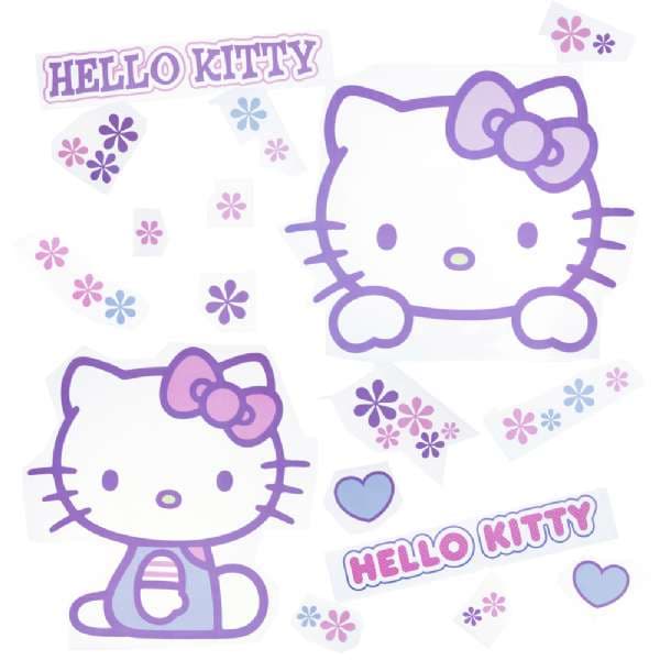 Hello Kitty väggdekaler