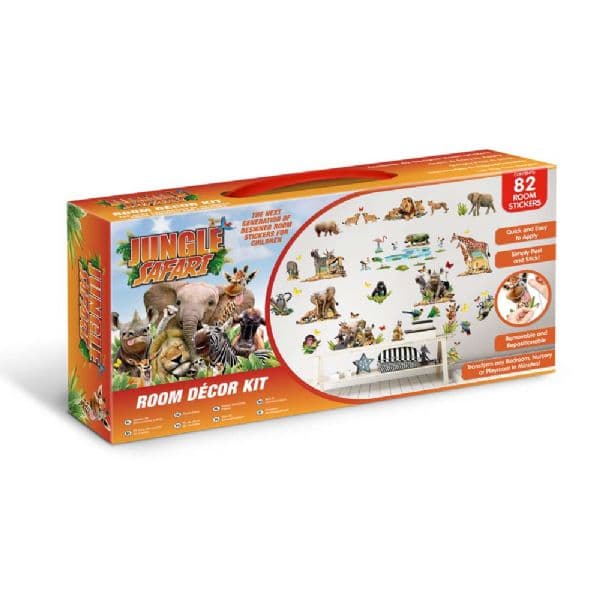 Djungel Safari Wallstickers
