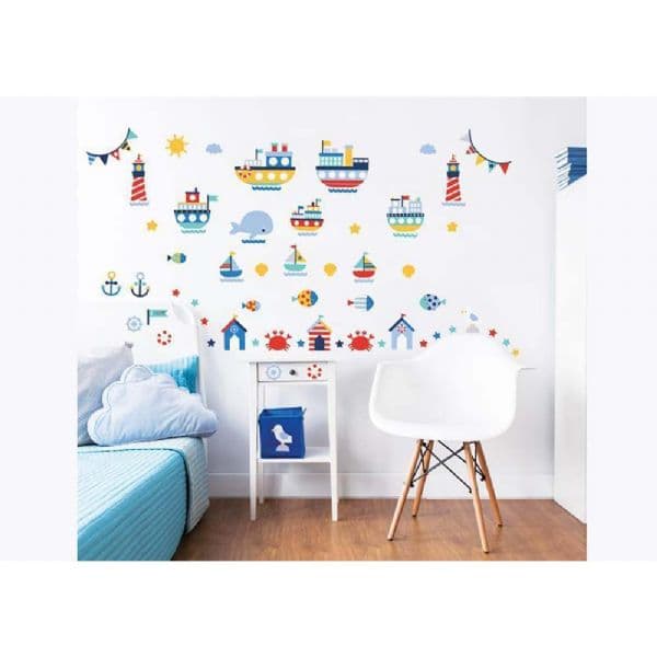 Segelbåtar Wall Stickers