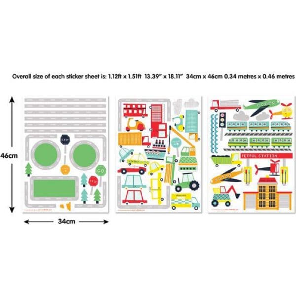 Transport Wall Stickers