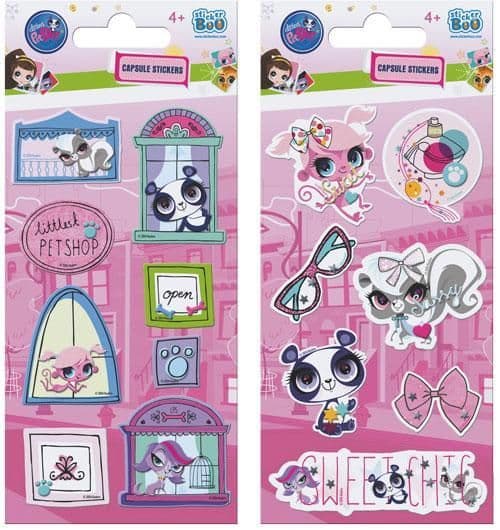 Littlest Petshop Klistermärken 1 ks.á 100stk.