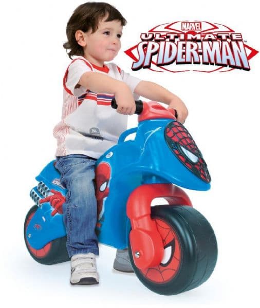 Spiderman Springmotorcykel
