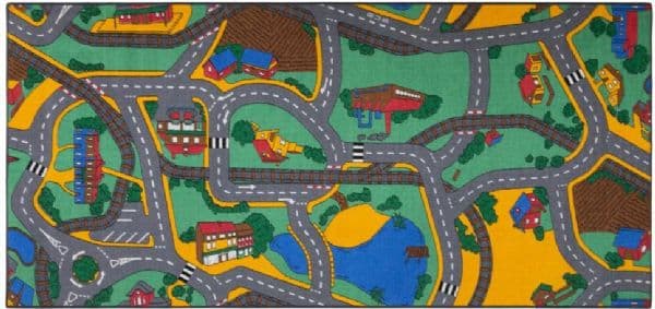 Matta, Lekmatta Trafik 95x200 cm