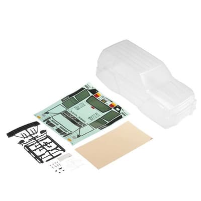 AX31337 1/10 2000 Jeep Cherokee Clear Body med D.