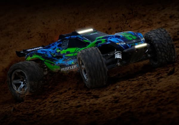 Traxxas LED-ljussats Rustler 4x4 - Komplett