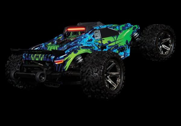 Traxxas LED-ljussats Rustler 4x4 - Komplett