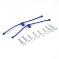 Miniatyrbilde 1 av 2: DB2249 Body Klip Retainers (Blue) 2 set