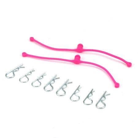 DB2251 Body Klip Retainers (Pink) 2 set