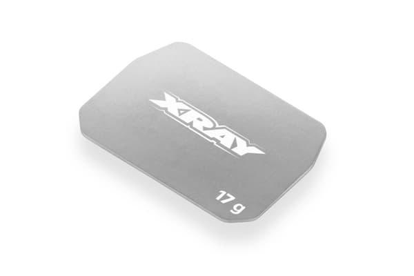 XR-326183 Stainless Steel Weight 17g - Front Mid